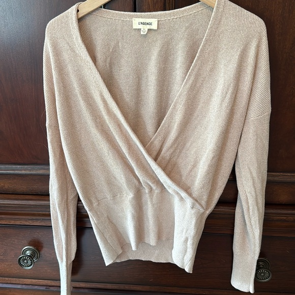 L'AGENCE Tops - Lagence wrap sweater